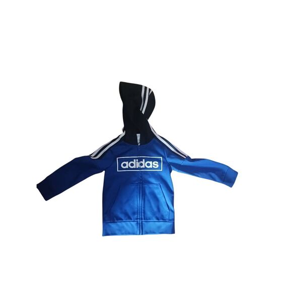 3 toddler athletic bundle Nike Air sweatshirt plus Adidas hoodie - Picture 1 of 6